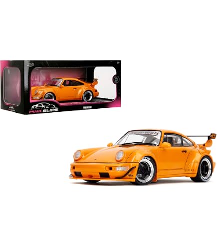 Amazon | GT Spirit 2024 ポルシェ 911 (964) RWB Qeema Yellow 1/18